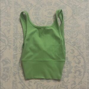 lululemon athletica Green Tank Top